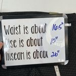 Chico's Size 0.5 US S 6 Houndstooth Knit Straight Ankle Pants Dark Heather Grey Photo 13