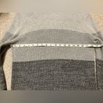 EXPRESS Colorblock Mockneck rib knit sweater long sleeve 100% cotton Grey Sz S Photo 8