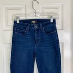 Paige Denim Hoxton Ankle Skinny Telluride Dark Wash Size 25 Mid Rise Photo 4
