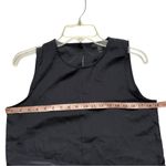 J.Crew  Black Maxi Dress Side Slit Maxi Tank Dress Black Small Photo 4