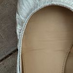 J.Crew  Metallic Silver Ballet Flats Photo 5