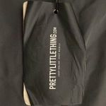 Pretty Little Thing NWT pants charcoal pants size 10 US wide leg? front pockets Photo 6