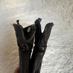 Black Leather Gloves for Men Photo 4