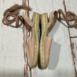 Steve Madden NWOT MESA LEATHER ESPADRILLE ANKLE ROPE TIE SANDALS Photo 5