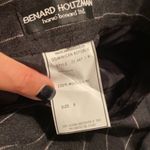 Harvé Benard Vintage 90s gray pinstriped high waist wool dress pants, size 8 Photo 3