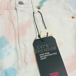 Levi's  Deconstructed Tie Dye Denim Skirt (Juniors)‎ Photo 11