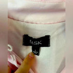 Elegant Pink‎ Sleeveless Ruffle Dress Cotton Candy Summer Party Cocktail L E2 Pink Size L Photo 6