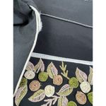 Black Embroidered Kurta Dress Long Sleeve Sheer Sleeve Elegant Special Occasion Black Photo 8