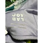 Joy Lab Purple White Green Cross Back Sports Bra Size Medium Photo 1