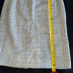 Pendleton  Silk Blend Tweed‎ Skirt Petite Size 10 Blue Green Woven Career Photo 4