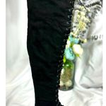 Tall Talk Flat Lace Up Over the Knee Boot Photo 13