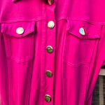 Valentine Fuschia Pink Puff Sleeve Jumpsuit M Size M Photo 6