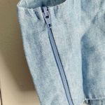 Show Me Your Mumu Adeline Chambray Denim Crop Top M Photo 5