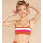l*space New. L* Rebel stripe bikini set. L/M. Retails $178 Photo 6