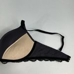 Victoria's Secret  34C Biofit Push up Bra Black Lace Sparkly Embellished Bling Photo 10