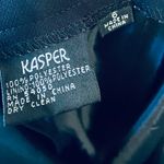 Kasper  black chino work pants dress pant size 6 Photo 2