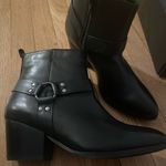 House of Harlow 1960 black leather booties NIB 8 Photo 4