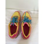 ASICS  Womens Size 9 Gel Flashpoint Running Shoes Orange Pink Blue Lace Up Photo 4