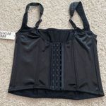 Urban Outfitters Out From Under Pillowtalk Satin Corset Top NWT Size S - Black Photo 6
