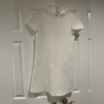 Alice + Olivia  Dropped Waist Mini Dress with Jacquard Print Bridal/ Graduation Photo 2