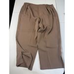 True Beauty By Emme Khaki formal capri, polyester, high Photo 4