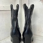 A'mmonde Atelier Adrian Pull On Pointed Toe Western Boots Black Womens Size 38/8 Photo 3