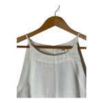 Boden Jumpsuit Women 10 White Linen Halterneck Sleeveless Wide Leg‎ NWT Preppy Photo 4