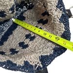 Straw Tote Bag Blue Photo 7