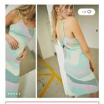 House of Sunny Good Vibrations Pastel Colorblock Dress Purple Size 6 Photo 3