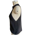 & Other Stories & Other Stories Black Ribbed Turtleneck Sleeveless Knit Sweater Size Large Photo 1