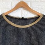 Hot & Delicious gold cuff cropped crop sweater Photo 2