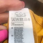 COS  Woman’s size XS yellow blouse Photo 12