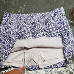 Westport  Blue Floral Skort Photo 5