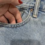 Levi's Levi’s Sz 25 Skirt Blue Jean Denim A Line Ridged Flat Front Short Mini Women’s Photo 4