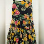 RTR Sz small s Cara Cara New York Harbour Island Dress oranges grapefruit fruit Yellow Photo 4