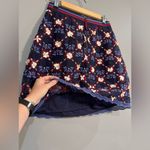 Anthropologie Navy Maeve Mayfair Beaded and Embroidered Skirt Size 4 EUC Photo 4