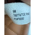 Maui Island  Slide on White Brown Sandals Size 9 Women's Casual Flat Photo 5