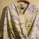 Alfani  White and Yellow Floral‎ Skirt Photo 1