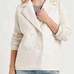 Splendid  Collection elegant white Jacket Rib-sleeve Photo 0