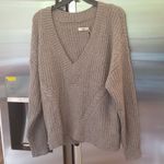 UGG 💕💕 Alva Deep V-Neck Sweater Gray Heather NWT Photo 12