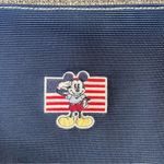 Disney Store Mickey Mouse Zippered Pouch Purse Americana USA Stars Patriotic Photo 3