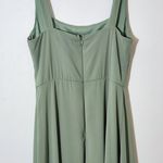 Lulus  Sage Green Formal Maxi Dress Size Small Wedding Guest Dress Photo 4