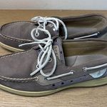 Sperry Top-Sider Loafers Womens 9M Graphite Metallic Dot Boat Deck Shoe STS90140 Photo 0
