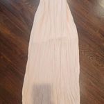 Vintage Peach Lace Maxi Dress White Size XS Photo 2