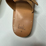 Beek Honey Leather Whistler Toe Ring Sandals Tan Size 9 Photo 7