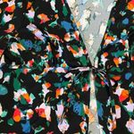 Open Edit  Top Women's Extra Large XL Long Sleeve Tie Front Blouse Photo 2