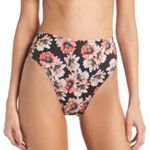 Leith High Waist Coral Floral Bikini Bottoms Photo 0