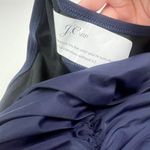 J.Crew NWT Ruched Sweetheart One-Piece Swimsuit Navy Blue Plus Size 24 NEW Photo 3