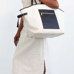 BEIS  Womens Cotton Canvas The Market Tote - Sold Out Photo 0