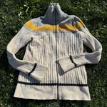 Eddie Bauer  Women's Cream and Yellow Jacket Photo 0